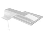 Chuveiro Eletrônico 127V (110V) 5400W Branco Quadrado Intense Fame - Imagem 3