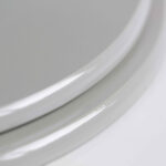 Assento Sanitário Formatos Riviera, Nexo e Smart com Fechamento Comum Quadrado MDF Cinza Sicmol - Imagem 4