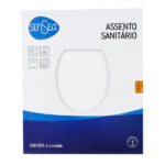 Assento Sanitário Convencional com Soft Close Oval Poliéster Branco Sensea - Imagem 10