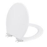 Assento Sanitário Convencional com Soft Close Oval Poliéster Branco Sensea - Imagem 6