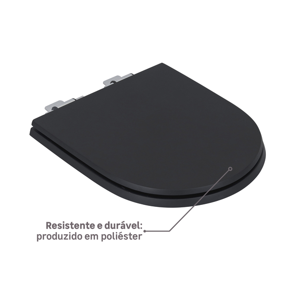 assento_sanitario_carrara_poliester_preto_fosco_policlass_89050535_5d17_600x600.jpg Assento Sanitário Formatos Carrara com Soft Close Quadrado Poliéster Preto Fosco Policlass - Imagem 3