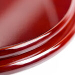 Assento Sanitário Convencional com Fechamento Comum Oval MDF Mogno Sicmol - Imagem 5