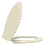 Assento Sanitário Convencional Termofixo Creme Fechamento Comum Tupan - Imagem 2