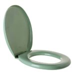 Assento Sanitário Convencional Espuma Verde Claro Fechamento Comum Astra