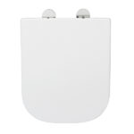 Assento Sanitário Formatos Quadra com Soft Close Quadrado Termofixo Branco Deca - Imagem 2