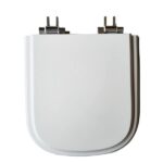 Assento Sanitário Poliéster Branco com Fechamento Suave Sensea