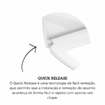 Assento Sanitario Soft Close Branco Incepa - Unico - Imagem 5