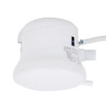 Chuveiro Elétrico Multitemperatura 127V (110V) 5500w Branco Redondo Ideale Plus sem Cano Zagonel - Imagem 2