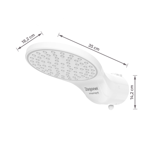 chuveiro_eletrico_110v_branco_moment_zagonel_92242262_0abd_600x600.jpg Chuveiro Elétrico Multitemperatura 127V (110V) 5500w Branco Redondo Moment Zagonel - Imagem 4