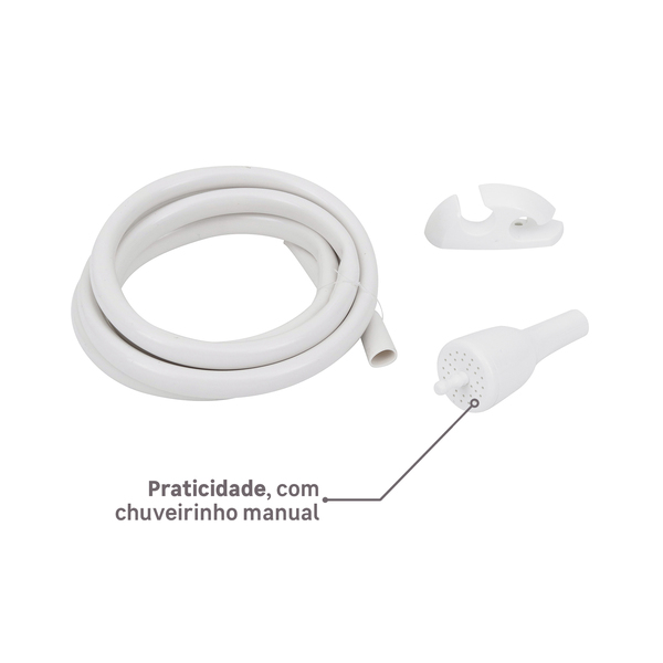 chuveiro_eletrico_110v_branco_relax_lorenzetti_87176026_721a_600x600.jpg Chuveiro Elétrico Multitemperatura 127V (110V) 5500w Branco Redondo Relax Lorenzetti - Imagem 6