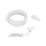 Chuveiro Elétrico Multitemperatura 220V 6800w Branco Quadrado Futura Lorenzetti - Imagem 4