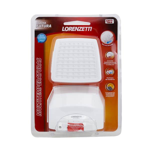 chuveiro_eletrico_220v_7500w_branco_futura_lorenzetti_89901021_8084_600x600.jpg Chuveiro Elétrico Multitemperatura 220V 7500w Branco Quadrado Futura Lorenzetti - Imagem 6