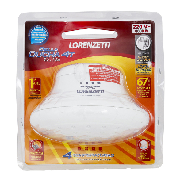 chuveiro_eletrico_220v_bella_ducha_lorenzetti_87905706_74cf_600x600.jpg Chuveiro Elétrico Multitemperatura 220V 6800w Branco Redondo Bella Ducha Lorenzetti - Imagem 7