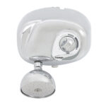 Chuveiro Elétrico Multitemperatura 220V 7800w Cromado Redondo Potenza Cardal - Imagem 3