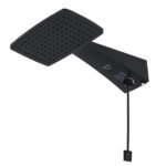 Chuveiro Elétrico Híbrido Eletrônico com Visor Digital 127V (110V) 5500w Preto Quadrado Polo Plus Hydra