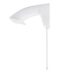 Chuveiro Elétrico Eletrônico 127V (110V) 5500w Branco Redondo ND Hydra - Imagem 2