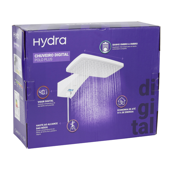 chuveiro_eletrico_eletronico_110v_preto_polo_plus_hydra_89466503_ab2b_600x600.jpg Chuveiro Elétrico Eletrônico com Visor Digital 127V (110V) 5500w Preto Quadrado Polo Plus Hydra - Imagem 7
