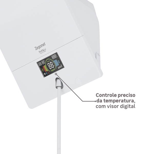 chuveiro_eletrico_eletronico_220_branco_ducali_premium_zagonel_92138095_4e2e_600x600.jpg Chuveiro Elétrico Híbrido Eletrônico com Visor Digital 220V 7500w Branco Quadrado Ducali Premium Digital Zagonel - Imagem 7