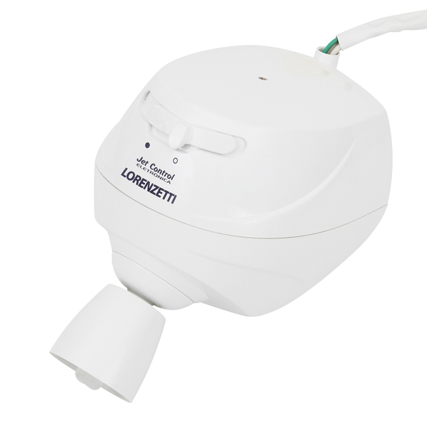 chuveiro_eletrico_eletronico_220_branco_jet_control_lorenzetti_87414082_a79e_600x600.jpg Chuveiro Elétrico Eletrônico 220V 7800w Branco Redondo Jet Control Lorenzetti - Imagem 2