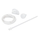 Chuveiro Elétrico Eletrônico 220V 7500w Branco Redondo Luka Equation - Imagem 5