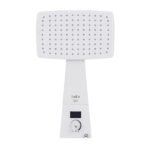 Chuveiro Elétrico Eletrônico com Visor Digital 220V 7700w Branco Quadrado Polo Plus Hydra - Imagem 2