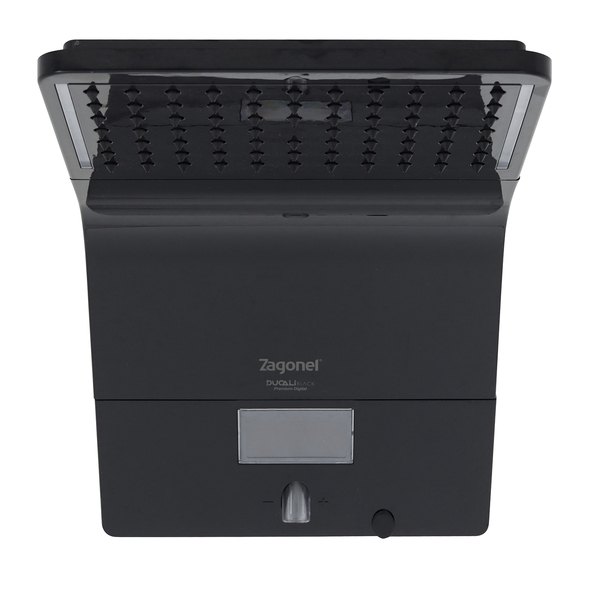 chuveiro_eletrico_eletronico_220v_preto_ducali_premium_zagonel_92235654_a92e_600x600.jpg Chuveiro Elétrico Híbrido Eletrônico com Visor Digital 220V 7500w Preto Quadrado Ducali Premium Digital Zagonel - Imagem 4