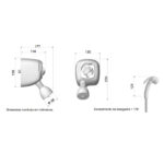 Chuveiro Elétrico Multitemperatura 220V 7800w Cromado Redondo Florenza Cardal - Imagem 5