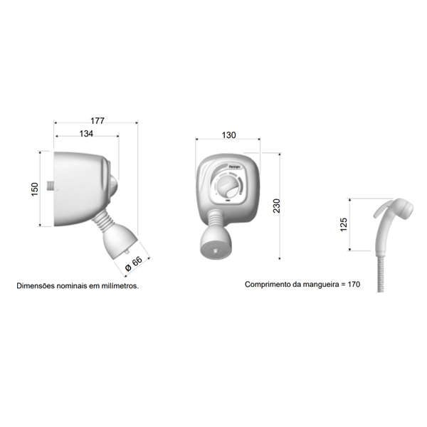 chuveiro_eletrico_florenza_7800w_220v_87303454_fdb8_600x600.jpg Chuveiro Elétrico Multitemperatura 220V 7800w Cromado Redondo Florenza Cardal - Imagem 5