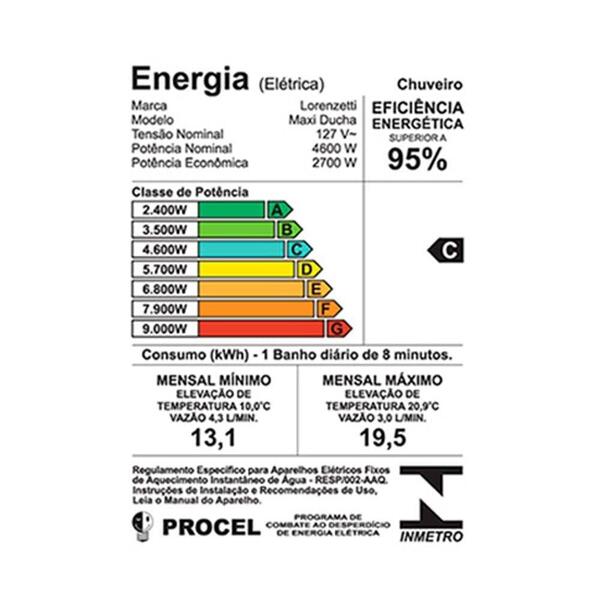 chuveiro_eletrico_lorenzetti_maxi_ducha_110v_4600w_1567061605_343a_600x600.jpg Chuveiro Elétrico Lorenzetti Maxi Ducha 110v 4600w - Imagem 6