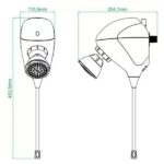 Chuveiro Eletrico Zagonel Move 5500w X 127v - Imagem 3