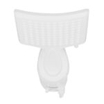 Chuveiro Elétrico Eletrônico 127V (110V) 5500w Branco Quadrado Loren Mostrarer Lorenzetti - Imagem 3