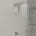 Chuveiro Elétrico Eletrônico 127V (110V) 5500w Branco e Cromado Quadrado Acqua Duo Ultra Lorenzetti - Imagem 2