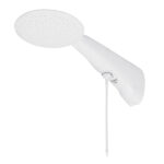 Chuveiro Elétrico Eletrônico 127V (110V) 5500w Branco Redondo com Pressurizador Advanced Lorenzetti