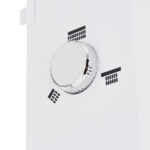 Chuveiro Elétrico Eletrônico com Visor Digital 127V (110V) 5500w Branco e Cromado Quadrado Falls Digital Hydra - Imagem 8