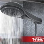 Chuveiro Eletrônico 127V (110V) 5400W Preto Redondo Elegance Fame - Imagem 5