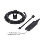 Chuveiro Elétrico Eletrônico 220V 6800w Preto e Cromado Quadrado Acqua Duo Ultra Lorenzetti - Imagem 10