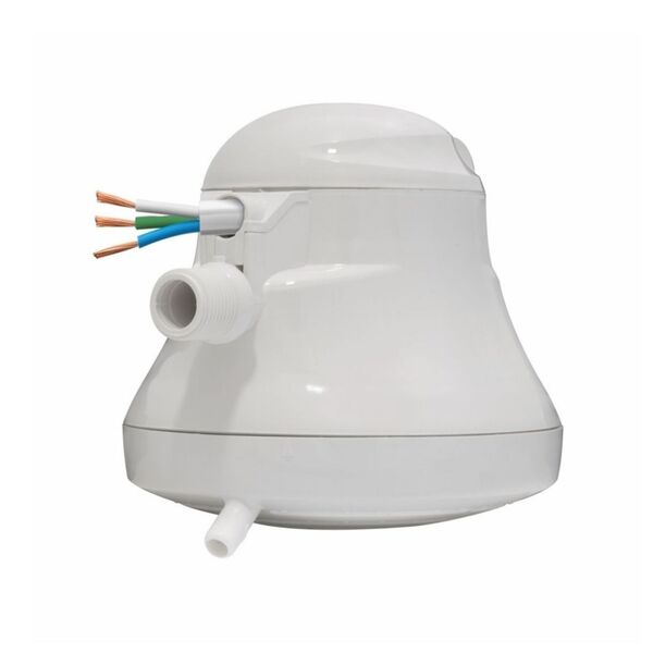 Chuveiro Elétrico 220V 6800W Branco Redondo Faminho 4T sem Cano Fame - Imagem 3