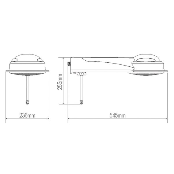 chuveiro_eletronico_220v_6800w_preto_elegance_fame_92355550_03bd_600x600.jpg Chuveiro Eletrônico 220V 6800W Preto Redondo Elegance Fame - Imagem 4