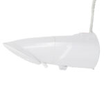 Chuveiro Elétrico Eletrônico 220V 7500w Branco Redondo com Pressurizador Top Jet Lorenzetti - Imagem 2