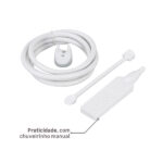 Chuveiro Elétrico Eletrônico 220V 7800w Branco Quadrado Acqua Duo Ultra Lorenzetti - Imagem 9