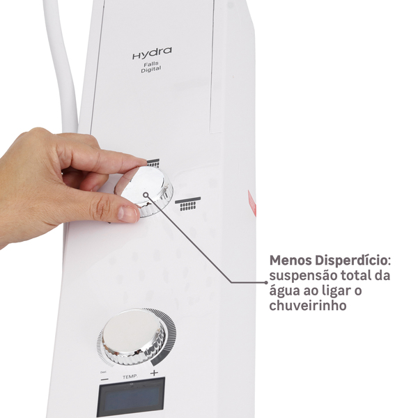 chuveiro_eletronico_220v_branco_e_cromado_falls_digital_hydra_91951762_2b56_600x600.jpg Chuveiro Elétrico Eletrônico com Visor Digital 220V 7700w Branco e Cromado Quadrado Falls Digital Hydra - Imagem 9