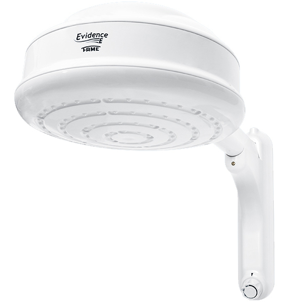 Chuveiro Eletrônico 220V 6800W Branco Evidence Fame