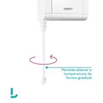 Chuveiro Lorenzetti Acqua Duo Flex Ultra Eletrônico Branco 220v - Imagem 6