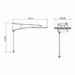 Chuveiro Elétrico Eletrônico 127V (110V) 5500W Branco Quadratta Eletrônica Zagonel - Imagem 4