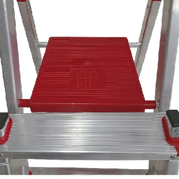 Escada De Alumínio 5 Degraus Duplos Linha Prática - Imagem 5