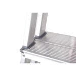 Escada De Alumínio Dupla 3 Degraus Natural 120kg Reisam - Imagem 6