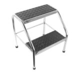 Escada Dois Degraus Em Inox. - Imagem 2