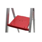 Escada Doméstica Aluminio 7 Degraus Natural 120 Kg Reisam - Imagem 2