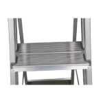 Escada De Alumínio Dupla 8 Degraus Natural 120kg Reisam - Imagem 5