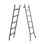 Escada Extensiva 3 Em 1 Metalon 30x20mm 7 E 14 Degraus 187cm - Imagem 3